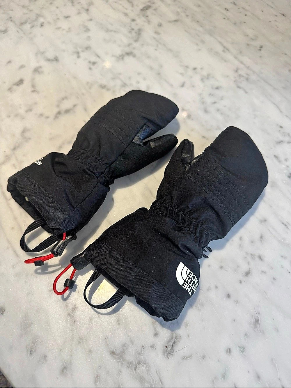 The North Face Montana Ski Mittens in Black kids size xxs through age 8